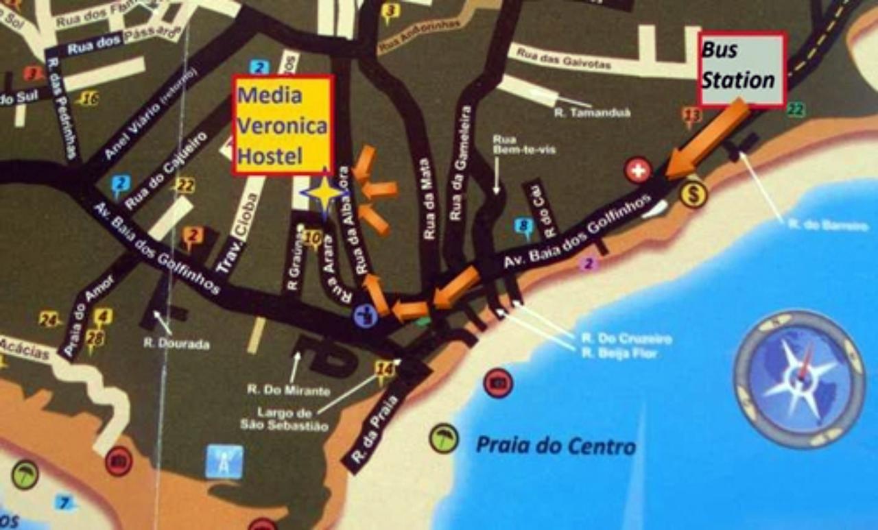 Media Veronica Hostel Suites Pipa Arez Екстериор снимка